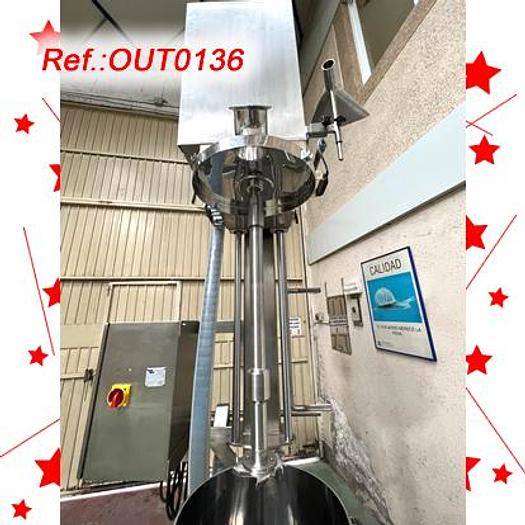 Usat COLUMNA D´AGITACIÓ D´ACER INOXIDABLE "VAK KIMSA" TIPUS "HTO"