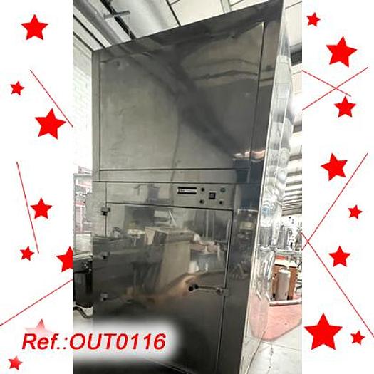 Used "GLATT LABORTECNIC" STAINLESS STEEL CABIN FOR AIR CLEANING OF PALLETS