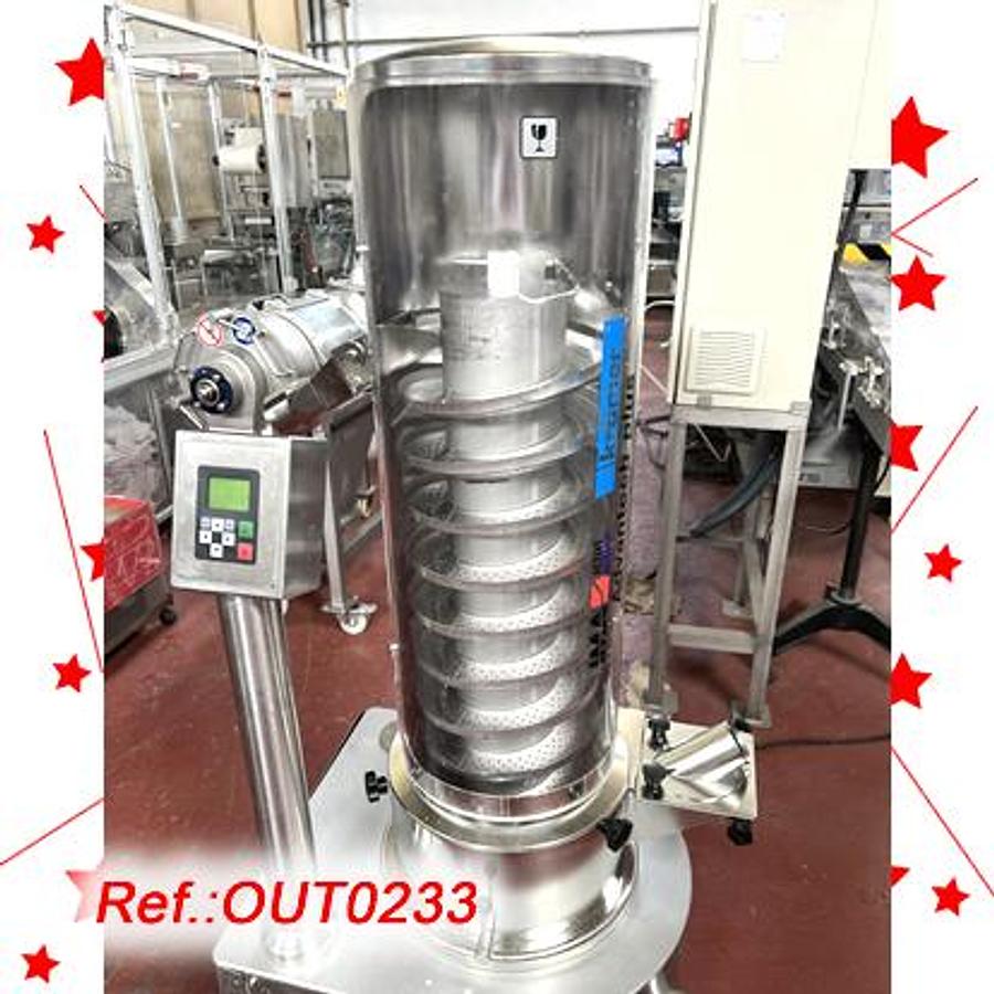 Used DESBARBADOR - DESEMPOLVADOR "IMA - KRÄMER" ADVANTECH PLUS TIPO "D500-200" PARA TABLETAS Y PASTILLAS