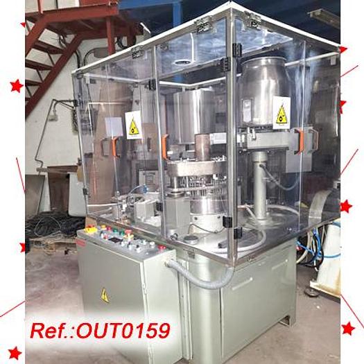 Usat OMPLIDORA – TANCADORA AUTOMÀTICA DE CÀPSULES DE GELATINA DURA “HOFLIGER + KARG (BÖSCH)” MODEL GKF-1200
