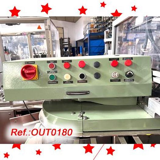 Used ESTUCHADORA VERTICAL – UNIVERSAL “CAM” AV-65 DE ENCASTRE CON INTRODUCTOR DE PROSPECTOS YA PLEGADOS, LOTEADOR POR PRESIÓN Y DOS FORMATOS