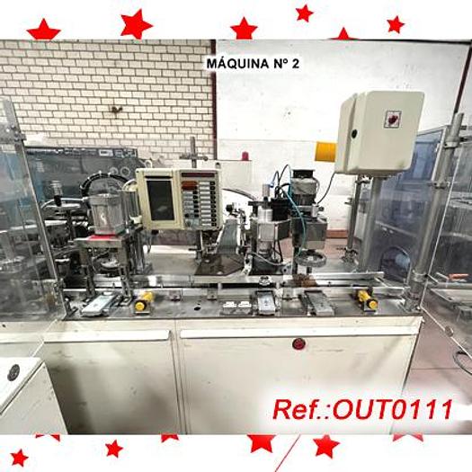 Usat LÍNIA COMPLERTA NÚMERO 6471 D´OMPLIMENT - TANCAT - AGRUPAMENT - RETRACTILAT DE LLAUNES AMB ENCAIXADORA