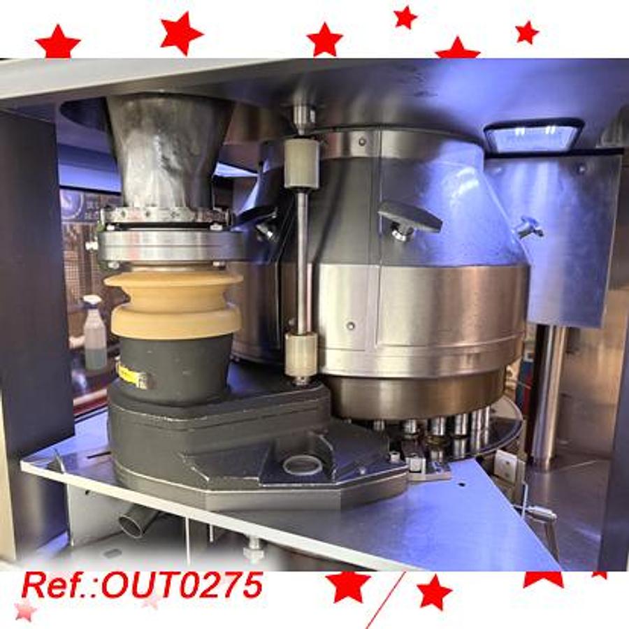 Used MÁQUINA DE COMPRIMIR ROTATIVA "FETTE" MODELO P2100 DE 29 ESTACIONES CON CARGA FORZADA