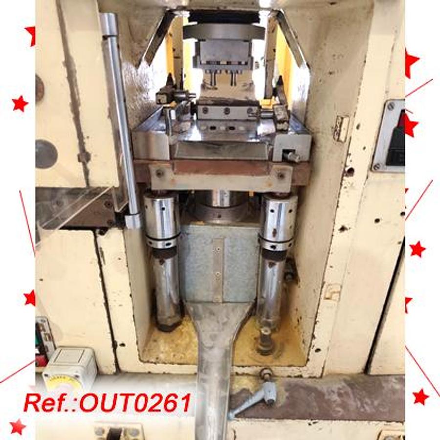 Used MÁQUINA DE COMPRIMIR VERTICAL “FETTE” MODELO “EXACTA-31” CON UNA MATRICERÍA SEGÚN EXISTENCIAS