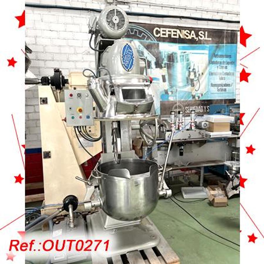 Used AMASADORA PLANETARIA “ARTOFEX” CON CUBA DE 125 LITROS APROX.