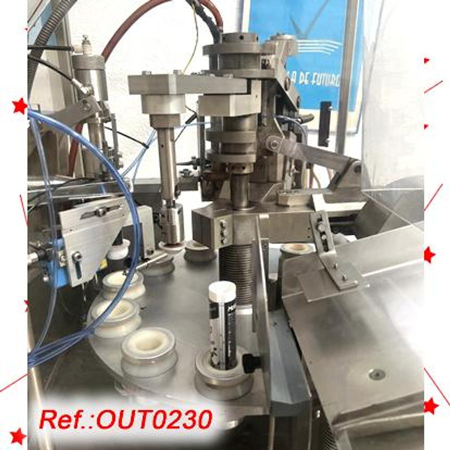 Used LLENADORA CERRADORA DE TUBOS DE PVC "KALIX" MODELO KX-600 CON TRES FORMATOS DE TUBO