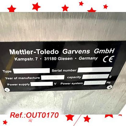 Usat PESADORA DINÀMICA EN LÍNIA “METTLER-TOLEDO GARVENS” TIPUS E-2 PER FLASCONS I SOBRES