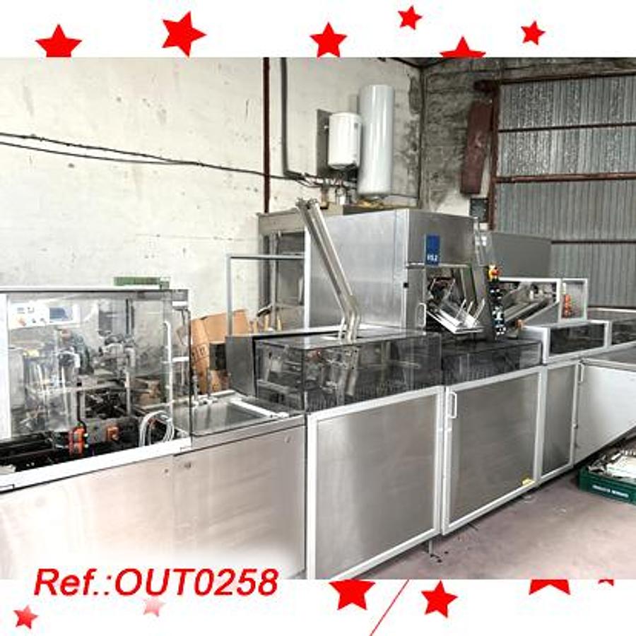 Used ESTUCHADORA "BÖSCH" II CUK-3040 CON PLEGADOR DE PROSPECTOS Y LOTEADOR POR PRESIÓN