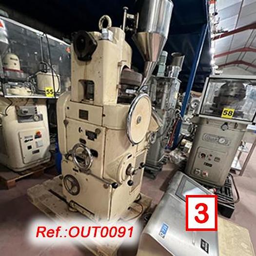 Usat MÀQUINES DE COMPRIMIR ROTATIVES “KILIAN” MODEL RU-D DE 20 ESTACIONS