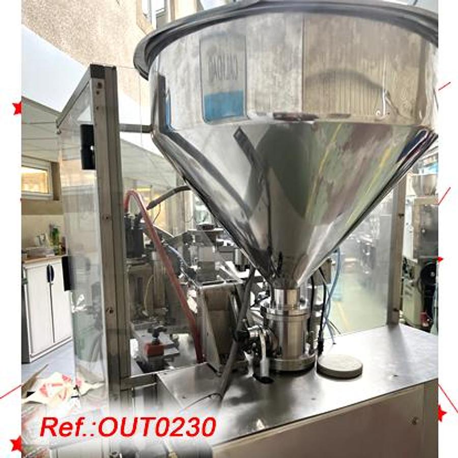 Used LLENADORA CERRADORA DE TUBOS DE PVC "KALIX" MODELO KX-600 CON TRES FORMATOS DE TUBO