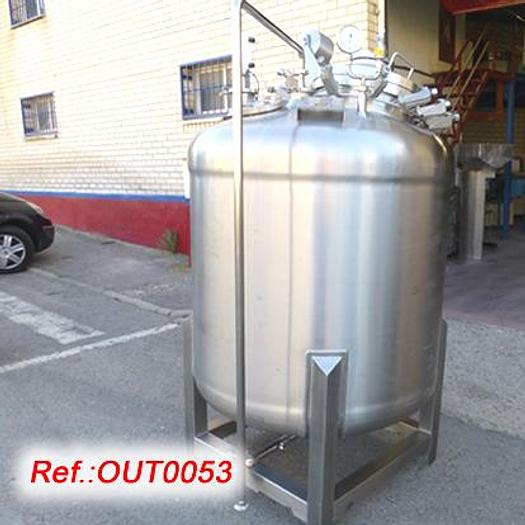 Usat DIPÒSIT D’EMMAGATZEMATGE D’ACER INOXIDABLE DE 1.350 LITRES APROX.