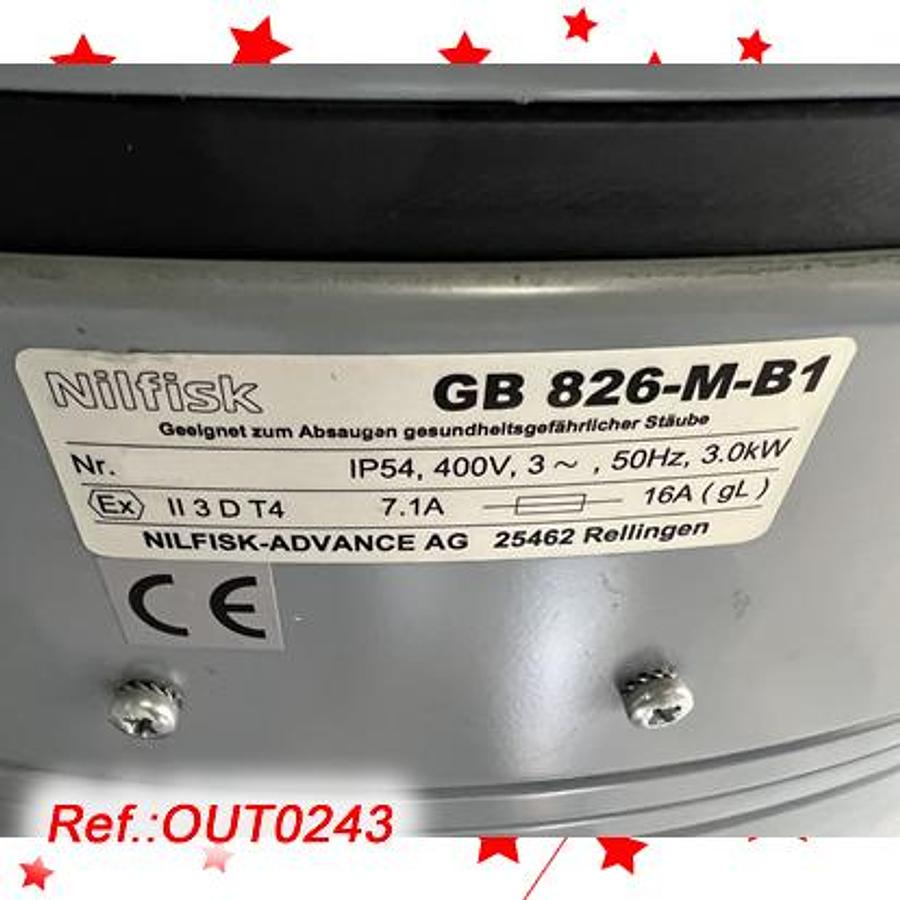 Used ASPIRADOR “NILFISK” MODELO GB-826-M-B1