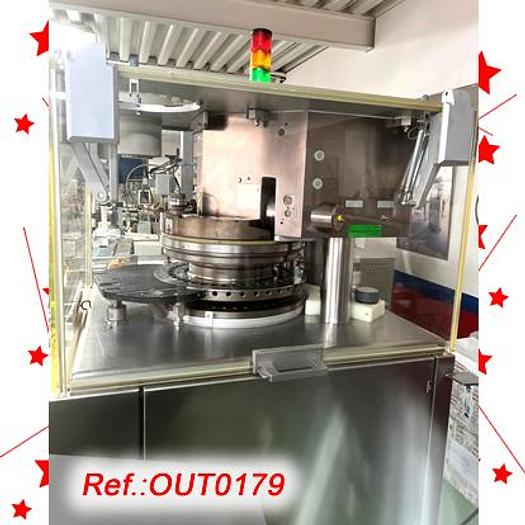 Used MÁQUINA DE COMPRIMIR ROTATIVA “KILIAN GmbH + Co KG” TIPO S250 CON 40 ESTACIONES Y PUNZÓN TIPO EU-B