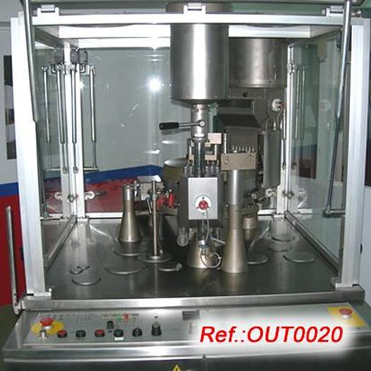 Used “IMA - ZANASI” AZ-40 CAPSULE FILLING AND CLOSING MACHINE FOR PELLETS WITH CAPSULE FORMAT No. "0"