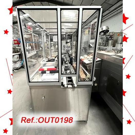 Used ETIQUETADORA "LSS ETIKETTRING" MODELO A-S “BOX LABELLER” PARA TAMPER – EVIDENT CON TRES CABEZALES