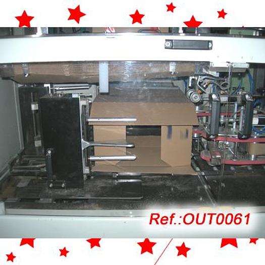 Usat ENCAIXADORA “INMAK-POCKET-3” O “PRB-BSP” AMB TANCAMENT DE CAIXES MITJANÇANT CINTA ADHESIVA