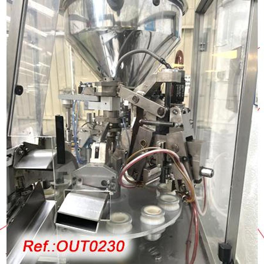 Used LLENADORA CERRADORA DE TUBOS DE PVC "KALIX" MODELO KX-600 CON TRES FORMATOS DE TUBO