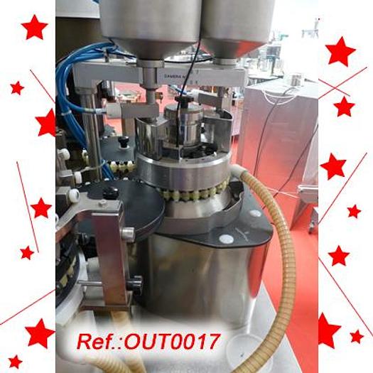 Used "MG2 FUTURA" CAPSULE FILLING AND CLOSING MACHINE FOR PELLETS