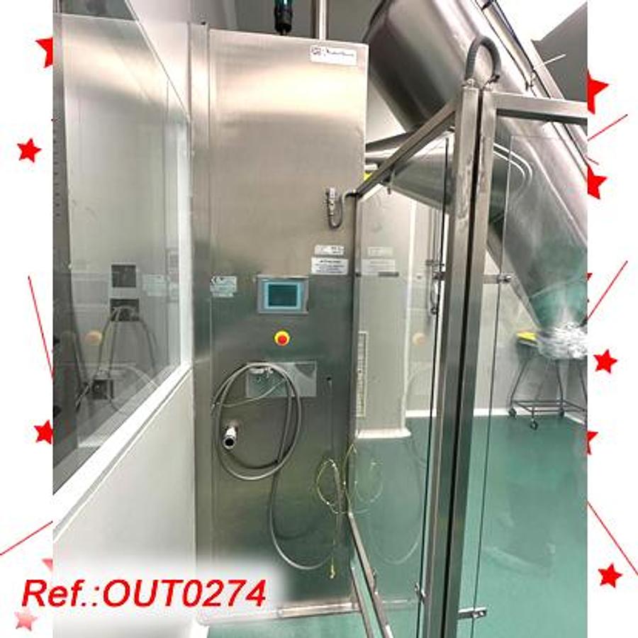 Used MEZCLADOR EN “V” “SAR LABORTECNIC” DE ACERO INOXIDABLE DE 1.200 LITROS APROX.