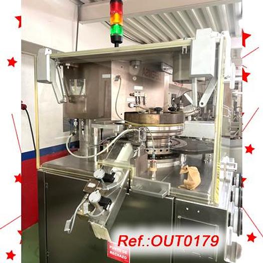 Used MÁQUINA DE COMPRIMIR ROTATIVA “KILIAN GmbH + Co KG” TIPO S250 CON 40 ESTACIONES Y PUNZÓN TIPO EU-B