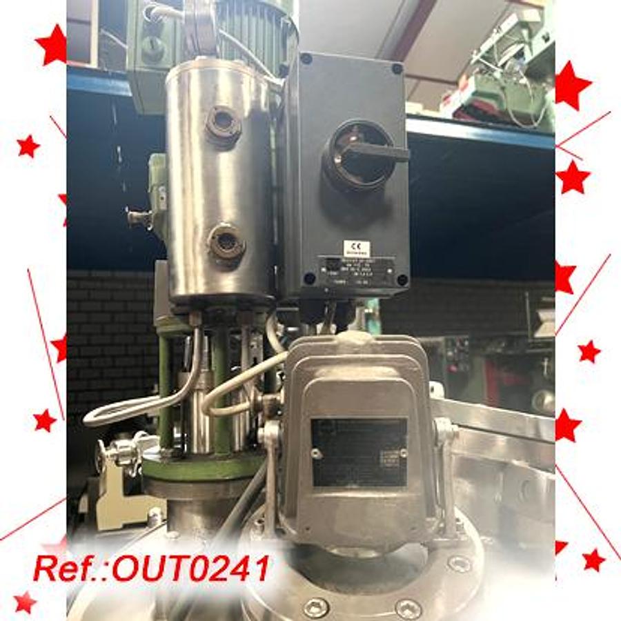 Used REACTOR DE ACERO INOXIDABLE “DIESSEL KESSEL BS” DE 393 LITROS APROX. CON AGITADOR
