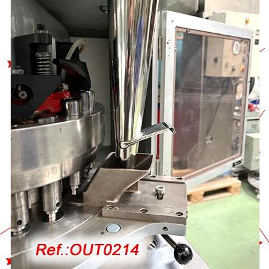 Used MÁQUINA DE COMPRIMIR ROTATIVA “KILIAN” TIPO “RUD” DE VEINTE ESTACIONES PARA HACER COMPRIMIDOS BICAPA