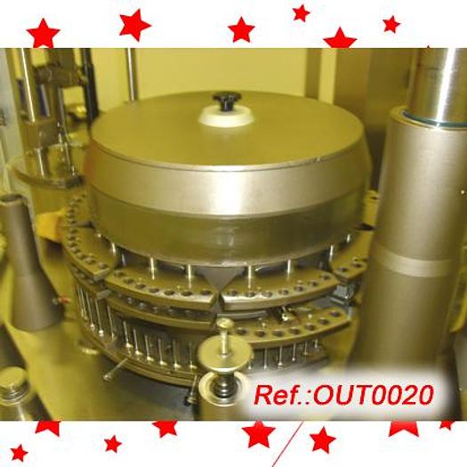 Used “IMA - ZANASI” AZ-40 CAPSULE FILLING AND CLOSING MACHINE FOR PELLETS WITH CAPSULE FORMAT No. "0"