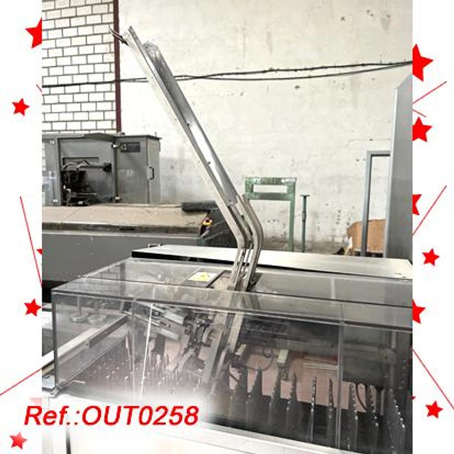 Used ESTUCHADORA "BÖSCH" II CUK-3040 CON PLEGADOR DE PROSPECTOS Y LOTEADOR POR PRESIÓN