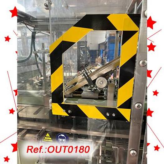 Used ESTUCHADORA VERTICAL – UNIVERSAL “CAM” AV-65 DE ENCASTRE CON INTRODUCTOR DE PROSPECTOS YA PLEGADOS, LOTEADOR POR PRESIÓN Y DOS FORMATOS