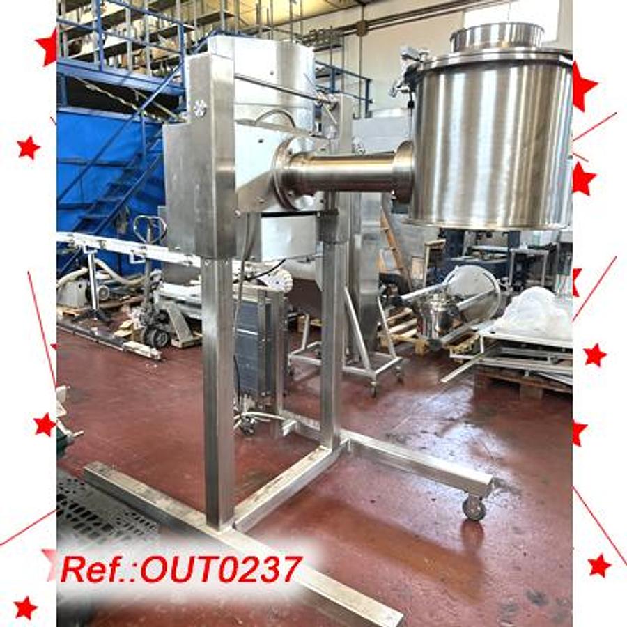 Used TAMIZADORA ANTIDEFLAGRANTE “QUADRO COMIL” MODELO “U-30” DE ACERO INOXIDABLE CON MOTOR ANTIDEFALGRANTE EX