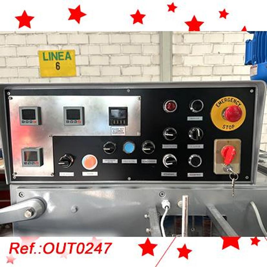 Used MÁQUINA FORMADORA - LLENADORA - CERRADORA DE SOBRES “ROVEMA” MODELO “S-110” CON CABEZAL DE LLENADO PARA POLVO POR SINFÍN