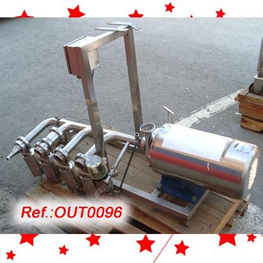 Usat LLIT FLUÏT "NIRO-GEA" ANTIDEFLAGRANT D´ACER INOXIDABLE POLIT AMB TRES TANCS