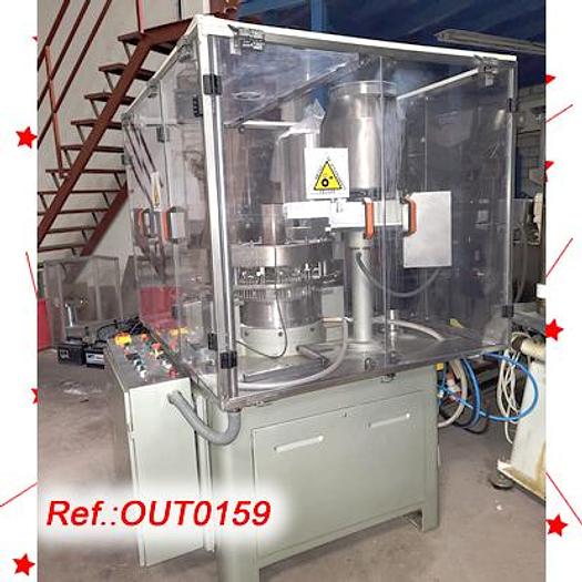 Usat OMPLIDORA – TANCADORA AUTOMÀTICA DE CÀPSULES DE GELATINA DURA “HOFLIGER + KARG (BÖSCH)” MODEL GKF-1200