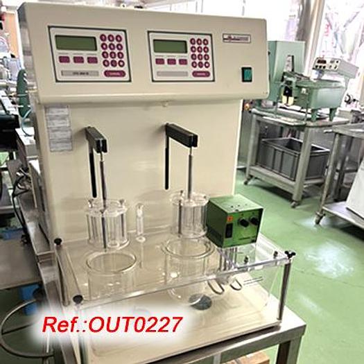 Used DISGREGADOR "DR SCHLEUNIGER PHARMATRON" MODELO "DTG2000 IS" DE DOS VASOS INDEPENDIENTES