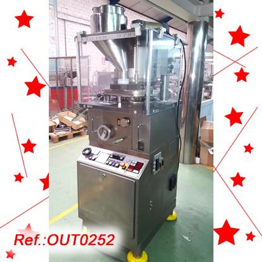 Used MÁQUINA DE COMPRIMIR ROTATIVA “KILIAN” MODELO RTS-36 DE 36 ESTACIONES CON DOSIFICACIÓN POR CARGA FORZADA