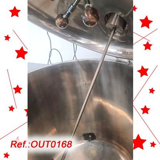 Usat REACTOR A PRESSIÓ D'ACER INOXIDABLE DE 500 LITRES APROX. "MyJ ANDRÉS" AMB AGITADOR D'HÈLIX MARINA