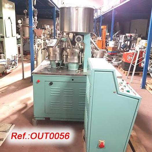 Usat MÀQUINA OMPLIDORA-TANCADORA DE CÀPSULES DE GELATINA DURA “ZANASI” AZ-60