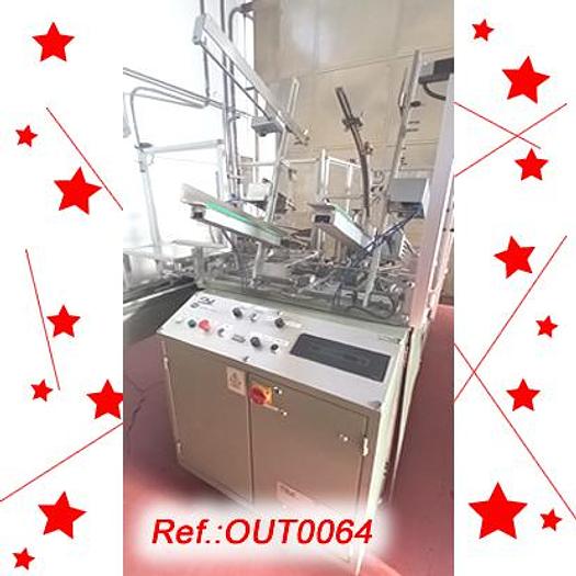 Used "CAM" SM-1CX CASE PACKING MACHINE FOR SEALING OF BOXES WITH ADHESIVE TAPE