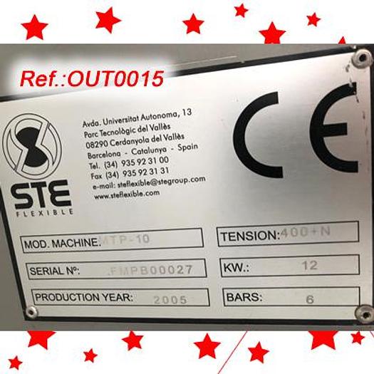 Used “MARCHESINI” MTP-10 TEN TRACK VOLUMETRIC STICK PACK SACHET MACHINE