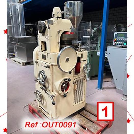 Usat MÀQUINES DE COMPRIMIR ROTATIVES “KILIAN” MODEL RU-D DE 20 ESTACIONS