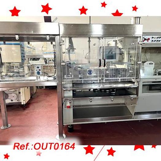 Usat LÍNIA DE BLISTER “MARCHESINI” AMB MÀQUINA DE BLISTER “MARCHESINI” MODEL GAMMA MB-440 I ESTOTJADORA “MARCHESINI” MODEL BA-400