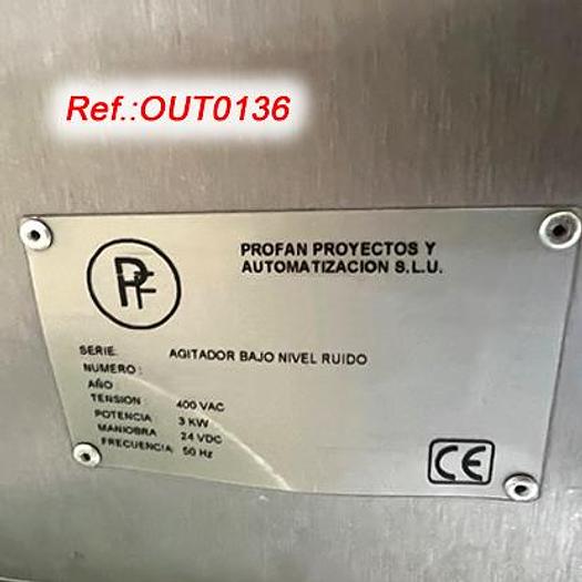 Usat COLUMNA D´AGITACIÓ D´ACER INOXIDABLE "VAK KIMSA" TIPUS "HTO"