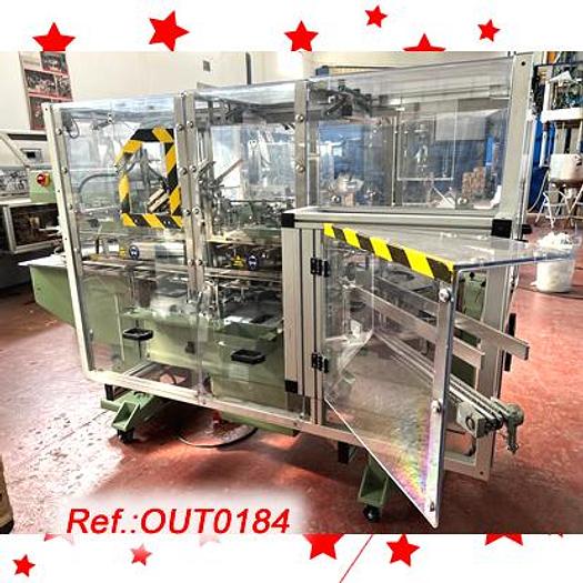 Used MÁQUINA ESTUCHADORA VERTICAL – UNIVERSAL “CAM” AV-65 PARA ACONDICIONAMIENTO DE ESTUCHES CON CIERRE DE ENCASTRE CON EL FORMATO DEL QUE DISPONE EN ESTOS MOMENTOS