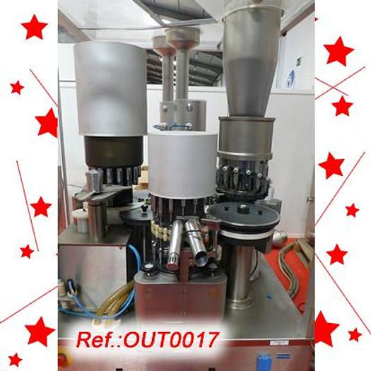 Used "MG2 FUTURA" CAPSULE FILLING AND CLOSING MACHINE FOR PELLETS