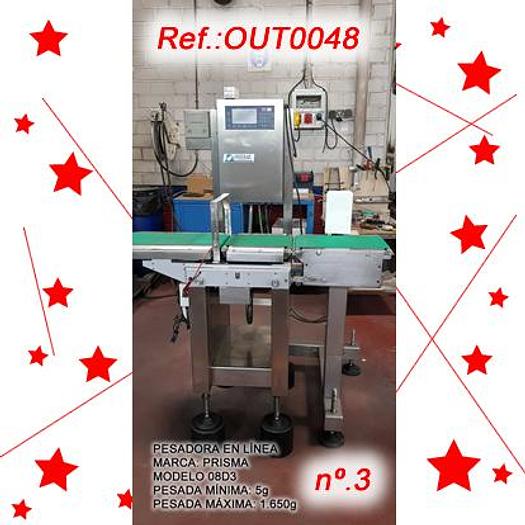 Usat PESADORES DINÀMIQUES EN LÍNIA "PRISMA"