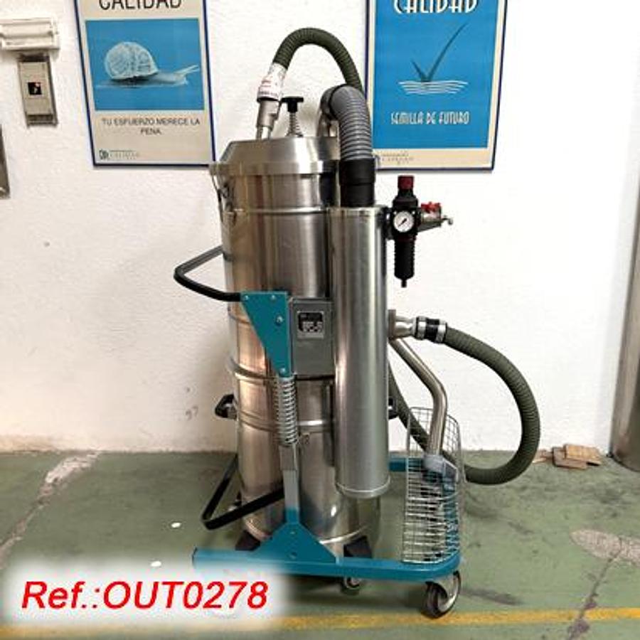 Used ASPIRADOR INDUSTRIAL NEUMÁTICO "CFM" MODELO "A17-100 XX" PARA ASPIRACIÓN DE POLVO Y LIMPIADOR CON RECOGIDA DE AGUA