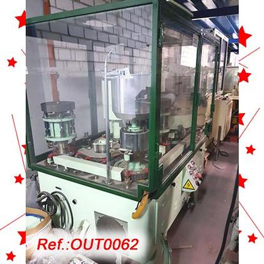 Usat MÀQUINA OMPLIDORA TANCADORA DE CÀPSULES “MG2-36” AMB DOSIFICADOR DE POLS