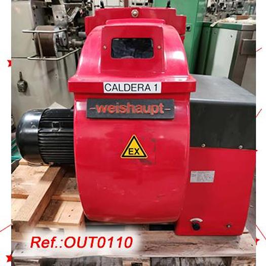 Usat CREMADOR PER A CALDERA "WEISHAUPT" TIPUS G70/2-A AMB EL SEU QUADRE ELÈCTRIC