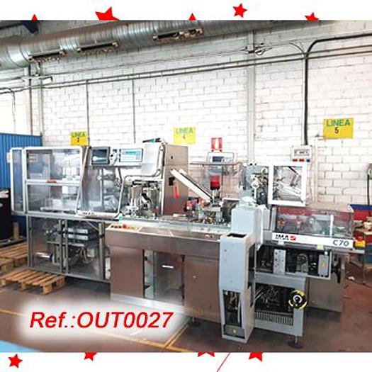 Usat LÍNIA DE BLISTER I ESTOTJAT “IMA” C70 PER A BLISTERS DE PVC – ALUMINI