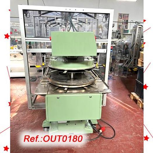 Used ESTUCHADORA VERTICAL – UNIVERSAL “CAM” AV-65 DE ENCASTRE CON INTRODUCTOR DE PROSPECTOS YA PLEGADOS, LOTEADOR POR PRESIÓN Y DOS FORMATOS